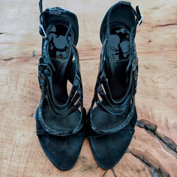 DIOR Patent Leather Strappy Heels - Picture 6 of 10